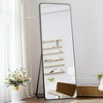 DNGZJAO Floor Mirror Full Length 64”x21” Rounded Corner Full Length