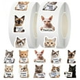 thumbnail image 1 of Original Thank You Holding Sign Stickers Cute Cat Seal Envelope Closure Decorative Labels, 1 of 1