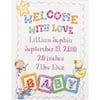 Bucilla Baby Blocks Birth Record Counted Cross Stitch Kit, 1 Each