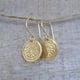 thumbnail image 4 of Pendientes de moda europeos y esmerilados cortos y huecos Xihbxyly, 4 of 7