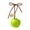 Green-844, variant on Christmas Car Ornament 1PC Festive Faux Apples Pendant 2.04x2.04x2.04in,Foam Holiday Decor for Vehicle Interior Seasonal Ambiance(Green)