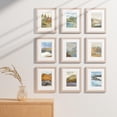 thumbnail image 4 of decorUhome 8x10 Rustic Pink Picture Frame Set of 9, Display 5x7 Pictures with Mat or 8x10 without Mat, Photo Frames for Wall or Tabletop, 4 of 7