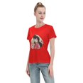 thumbnail image 4 of T-Shirt Basique à Manches Courtes pour Femmes Detective Conan Moriland, 4 of 6