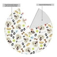 thumbnail image 2 of Sikiie Labrador Retriever Dog 30-48 inches {designName} Print Christmas Tree Skirt Snowman Xmas Tree Skirt with Edge Christmas Decorations for Holiday Party30", 2 of 7