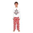 thumbnail image 5 of Christmas Family Matching Pajamas Set, Festive Santa Print with Coordinating Dog Outfit, Size NB - Men 6XL And Pets, 5 of 7