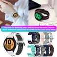 thumbnail image 5 of Correa De Reloj Compatible Con Samsung Galaxy Watch4 44/40 Mm Compatible Con Samsung Galaxy Watch4 Classic 46 Mm/42 Mm Correa De Silicona De Repuesto 20 Mm sonducket EL017646-05, 5 of 5