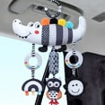 thumbnail image 2 of Newborns Developmental Toy Soft Plush Mobile With Black White Patterns For Bed Safety, 2 of 8