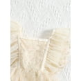 thumbnail image 4 of Baby Girl Lace Romper Boho Clothes Newborn Cake Smash Photography Outfits Boho Lace, 4 of 9