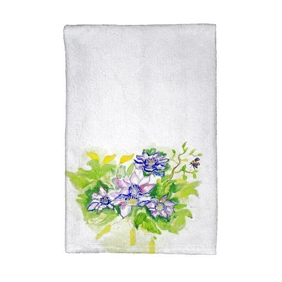 Betsy Drake KT284 Clematis Kitchen Towel