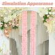 thumbnail image 3 of CHICHUMID 10Ud Guirnalda De Flores Artificiales Color Champán Para De Bodas Y Hogar Con Alta Realismo, 3 of 6
