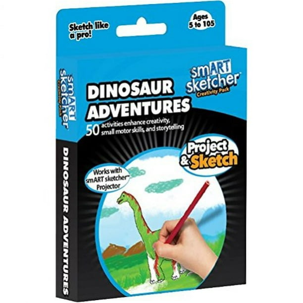 smART sketcher SD pack Dinosaurs Adventures USA English Box Walmart