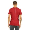 thumbnail image 3 of Daxton Adult Unisex Tshirt Miami Script with Florida Vertical on the Back, Red White, XL, 3 of 3
