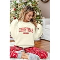 thumbnail image 5 of DEXIO Christmas Vibes Oversize Sweatshirt Women Merry Christmas Shirt Xmas Long Sleeve Shirt Winter Holiday Sweatshirts, 5 of 14