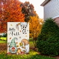 thumbnail image 3 of VOCHIC Hello Fall Garden Flag 12x18 Inch for Outside, Small Burlap Gnome Flowers Flags Yard Thanksgiving Holiday Outside Yard Decoration, 3 of 7
