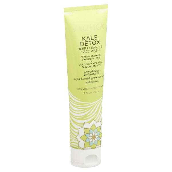 kale detox face wash