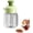 Green, variant on Oil Dispenser Press on Sesame Oil Jar, 100 ml Glass Jar Soy Sauce Bottle for Kitchen Salad Barbecue Roasting Frying (Green)