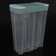thumbnail image 4 of Contenedores herméticos para almacenar alimentos Contenedores de almacenamiento de alimentos de cocina para suministros de harina de azúcar Tanque sellado para mantener la frescura Azul, 4 of 5