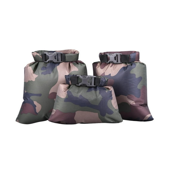 Wosthever Juego de 3 uds de bolsas para patinaje a la deriva, bolsa plegable para Rafting, canotaje, Camping, natación, retícula, Kayak, río, a prueba carpas Wosthever OD029532-01