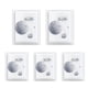 thumbnail image 1 of Bolsas De Almacenamiento Al Vacío Bolsas De Almacenamiento De Compresión De Varios Tamaños Con Bomba De Mano Prácticas Bolsas De Ahorro De Espacio De Viaje Para Ropa Ropa De Cama Mantas Monstrate HA021959-00, 1 of 7