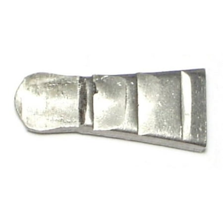 

1-1/8 x 15/32 x 5/32 Zinc Plated Steel Wedges WDGE-007 (25 pcs.)