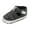 Black, variant on Summer Baby Infant Boys Sandals Canvas Soft Sole Non-Slip Closed Toe First Walkers Shoes