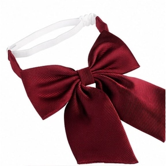 AURARMLET Red Pre-Tied Bow Tie Adjustable Strap for Men Formal Occasions