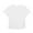 White, variant on ZyeKqe Crop Tops for Women Short Sleeve Shirts Crewneck T Shirts Solid Color Loose Fitting Tees Top