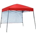 thumbnail image 2 of ABCCANOPY Outdoor 8x8 ft Pop-Up Canopy with Sun Wall, Bag, Stakes and Ropes, Red, 2 of 7