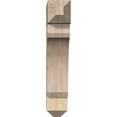 thumbnail image 2 of Ekena Millwork 6"W x 24"D x 32"H Legacy Craftsman Rough Sawn Bracket, Douglas Fir, 2 of 4