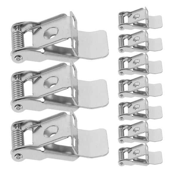 OUNONA 20Pcs Metal Recessed Lighting Clips with Spring Design for Ceiling Lamps and Downlight Fixtures