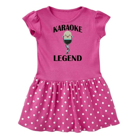 

Inktastic Karaoke Legend Music Gift Gift Baby Girl Dress