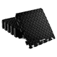 thumbnail image 1 of Kit Piso De Neopreno  Bloosom Texturizada Resistente Gym Y Otros 4 Pzas Negro, 1 of 4