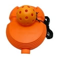 thumbnail image 2 of Pelota de tenis de entrenamiento individual con cuerda elástica y asa. Reboteador de tenis. naranja, 2 of 9