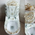 DEKAXID Transparent Toilet Seat Resin Toilet Seat Easy Clean Home
