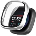 thumbnail image 1 of GFDYREE Compatible with Fitbit Versa 4 / Sense 2 Case, Full Coverage Screen Protector with Tempered Glass Hard PC Protective Cover Anti-Scratch Bumper Shell for Versa 4 / Sense 2 Smartwatch, 1 of 7