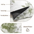 thumbnail image 6 of 6'x9' Area Rugs, Sage Green Flower Indoor Outdoor Area Rug for Living Room Bedroom, Watercolor Gradient Retro Floral Washable Bathroom Rugs Kitchen Floor Carpet Mats Home Decor Aesthetic, 6 of 8