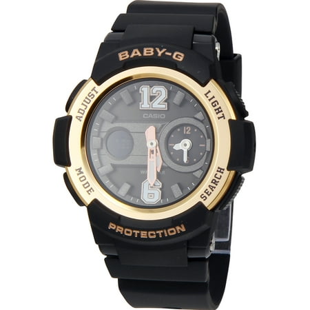 Casio Baby-G Sports Ana-Digi Black Dial Black Resin Strap Women's Watch BGA2101B
