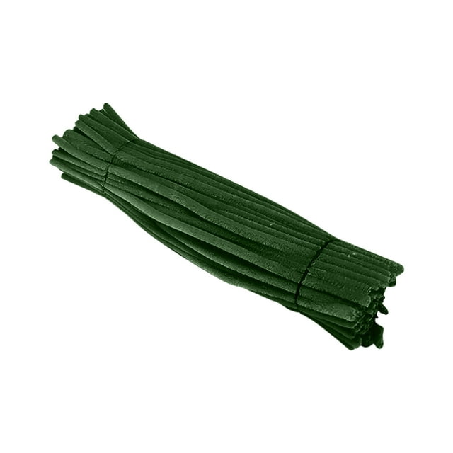 Aodebiao 100 PCS Thick Pipe Cleaners Craft Supplies Multi-Color Chenille Stems for Art and Craft Projects Creative DIY Decorations Crafts Decorations Creative School Projects
