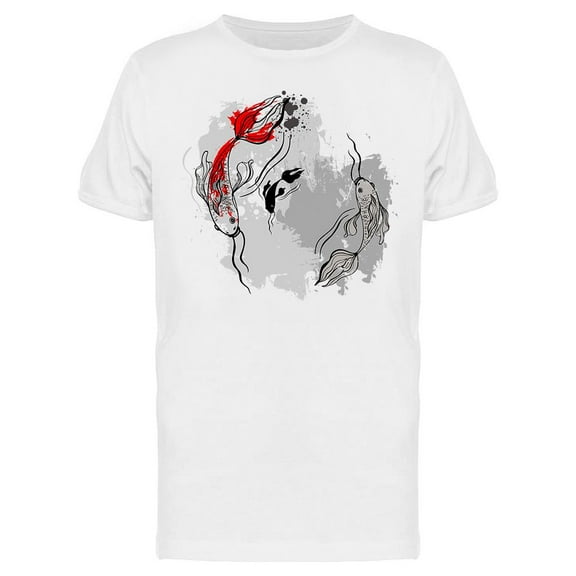 Koi Fishes T-Shirt Men -Image by Shutterstock, Male Large
