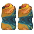thumbnail image 5 of ZICANCN Car Seat Covers Front Seats Only, Colorful Elegant Modern Abstract Automotive Seat Covers Protectors for Cars Trucks Suv 2 Pack, 5 of 8