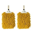 thumbnail image 2 of Latrodar Hedgehog Chenille Hand Towel Cute Hanging Hand Wipe Affordable&High-Quality unctional Hand Towel Yellow 8x6 Inch Home Decor, 2 of 5