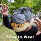 thumbnail image 4 of Máscara eléctrica de dinosaurio de simulación, máscara de dinosaurio inspirada en la película Jurassic World con, 4 of 8