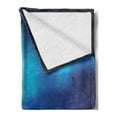 thumbnail image 2 of Fantasy Soft Flannel Fleece Throw Blanket, Aurora Borealis with a Tree in Arctic Region Rare Sky up View Print, Cozy Plush for Indoor and Outdoor Use, 50" x 60", Blue Purple, by Ambesonne, 2 of 5