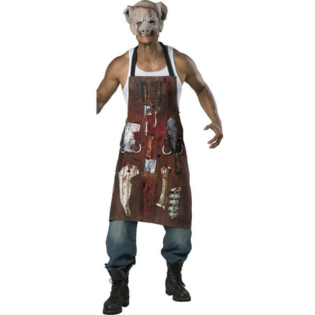 Chop Shop Butcher Adult Costume Meat Cutter Halloween