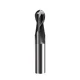 thumbnail image 5 of HRC45 55 65 2 fresa de extremo de bola de flauta cortador de carburo de tungsteno CNC herramienta de fresado R0.5 6mm 8mm 10mm cortador de fresado de METAL, 5 of 5