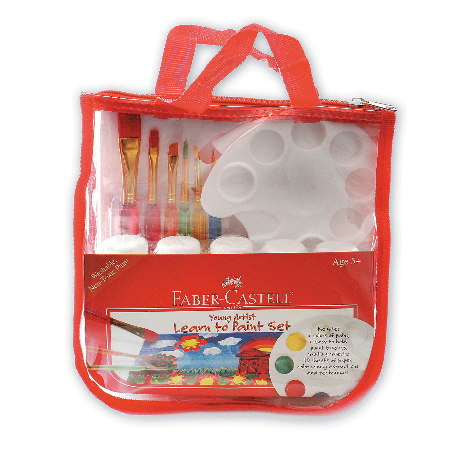 Young Artist Learn To Paint Kit Basic Supplies 1 Piece Walmart