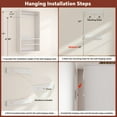 thumbnail image 5 of Homieasy 41 - 154'' Wall Closet Organizer System, Heavy Duty Closet System with 8 Hanging Rods & 6 Shelf Towers, Reversible, Cut to Fit, for Walk in Closet, Bedroom, Load 1400 lbs, White, 5 of 6