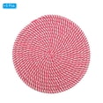 thumbnail image 3 of Uxcell Trivets for Hot Dishes 8 Inch, Trivets Mat for Hot Pots and Pans Heat Resistant Hot Pads, Red White 5 Pack, 3 of 7