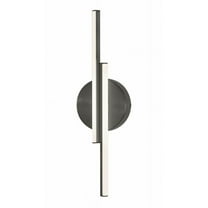ELAS0417L30D1BK-AFX-Ella - 15W 2 LED Wall Sconce In Modern Style-16.85 Inches Tall and 4.68 Inches Wide-Black Finish