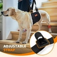 thumbnail image 3 of Txbizzer Adjustable Dog Lift Harness, Senior Dog, Black, M (19 to 26 Chest Size), 3 of 10